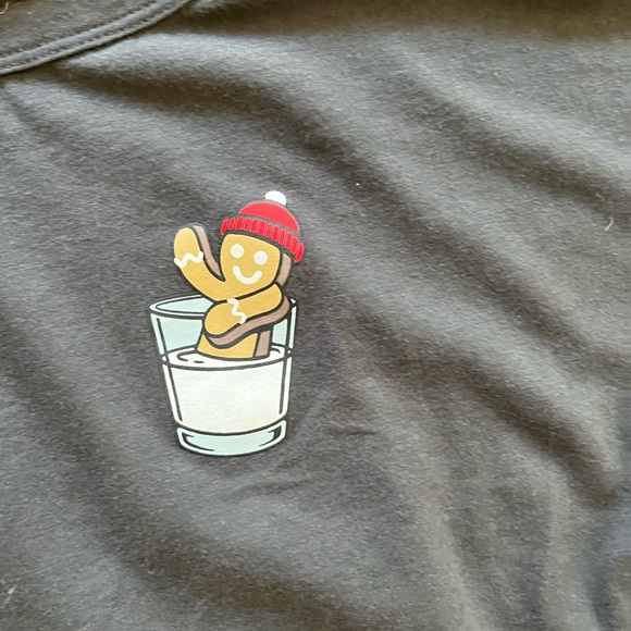 Ginger Bread taking a milk bath T-shirt - Picture 3 of 3